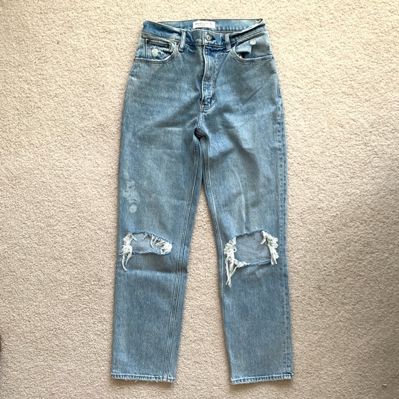 Abercrombie & Fitch 90s Straight Ultra High - Picture 2 of 6